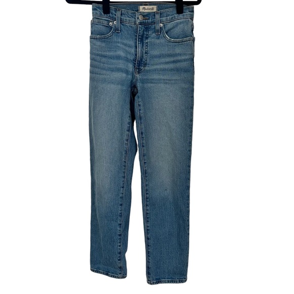 Madewell The Mid-Rise Vintage Straight Jean Size 23 - Picture 4 of 9